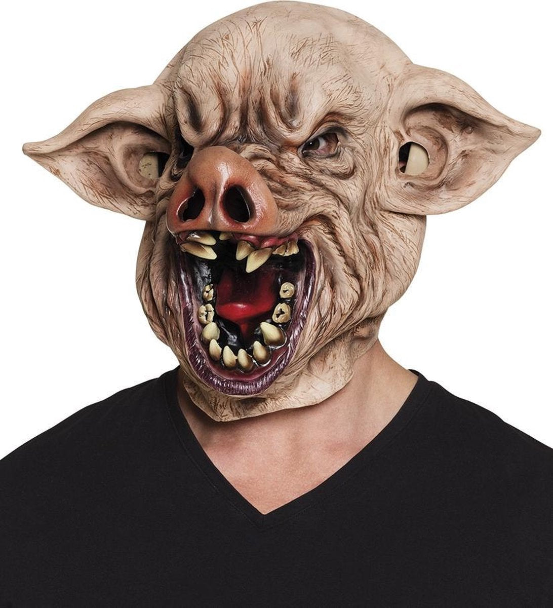 St. Latex masker Gemeen varken