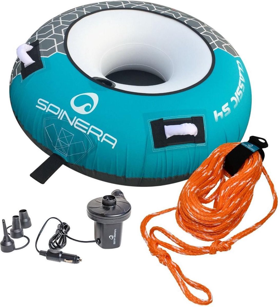 Spinera Classic 54 Set met pomp en touw - Band - band achter boot