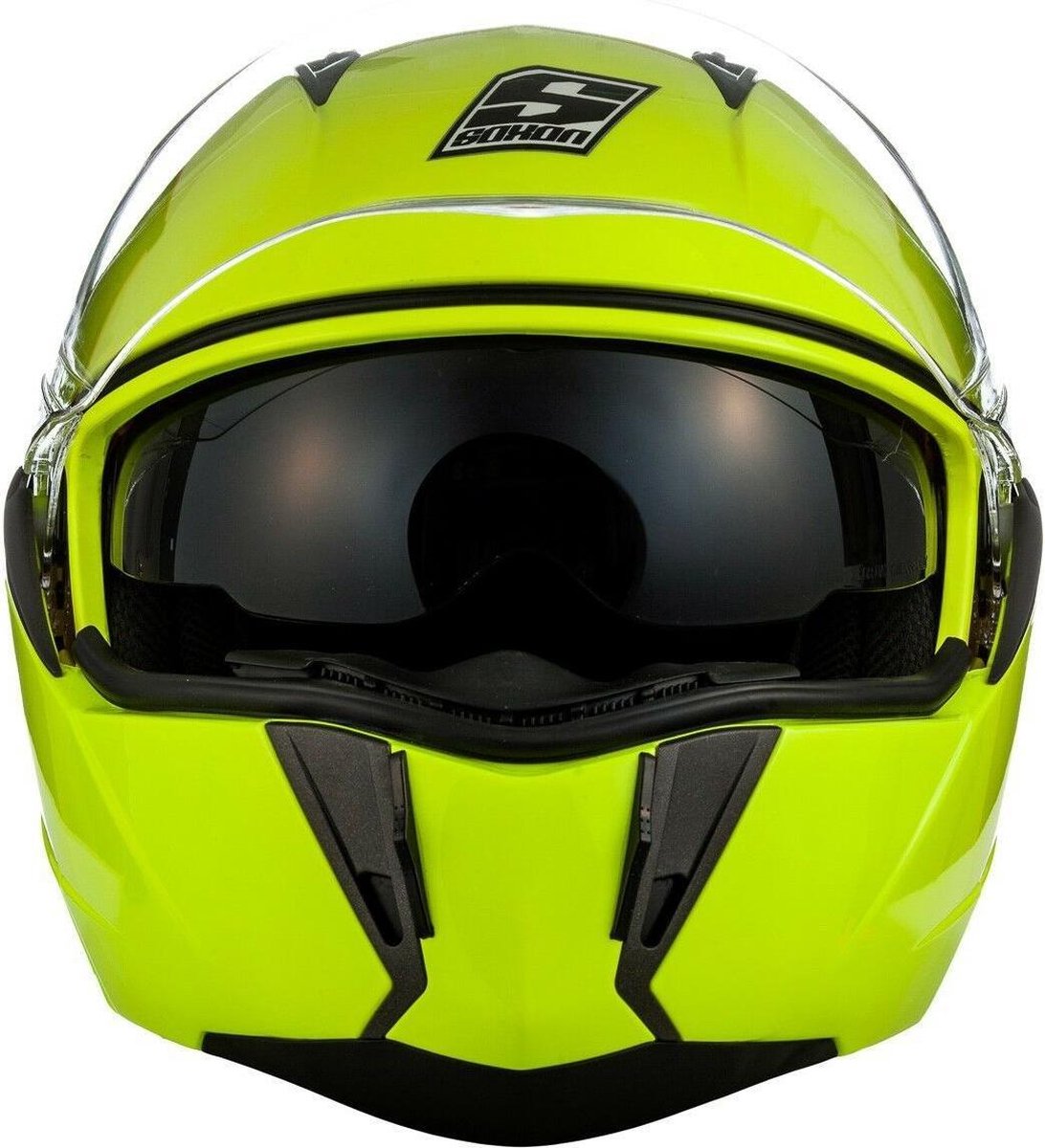 SOXON SF-100 Neon klaphelm
