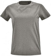 SOLS Dames/dames Imperial Fit T-Shirt met korte mouwen (Grijze Mergel)