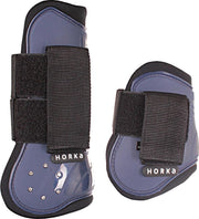 Horka Beenbeschermersset Strass Pvc Grijsblauw 4-delig Maat L