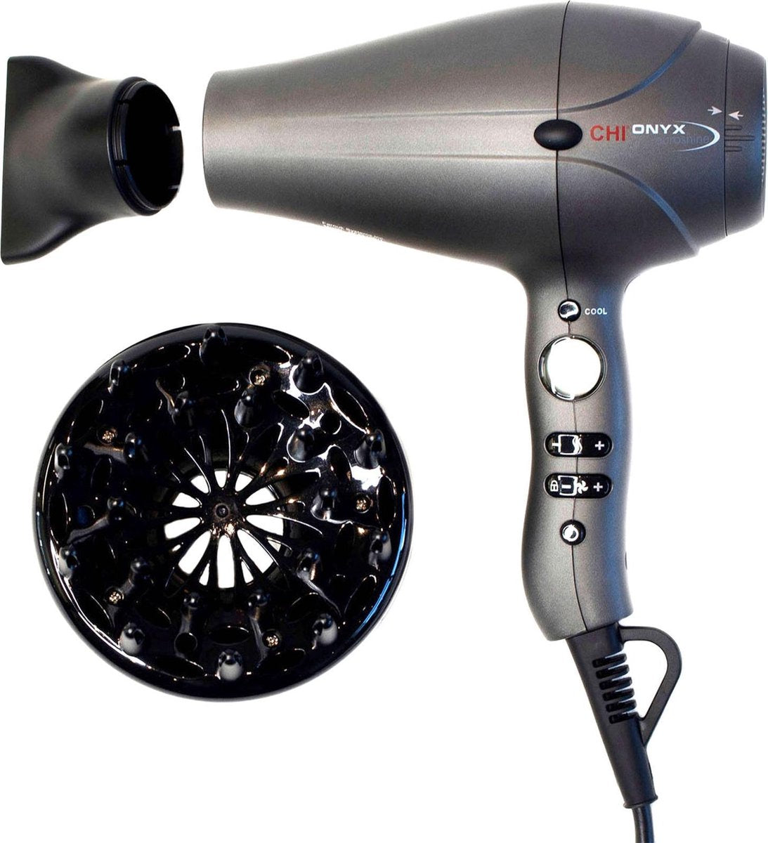 CHI ONYX Euroshine 3.0 - Föhn - Zwart