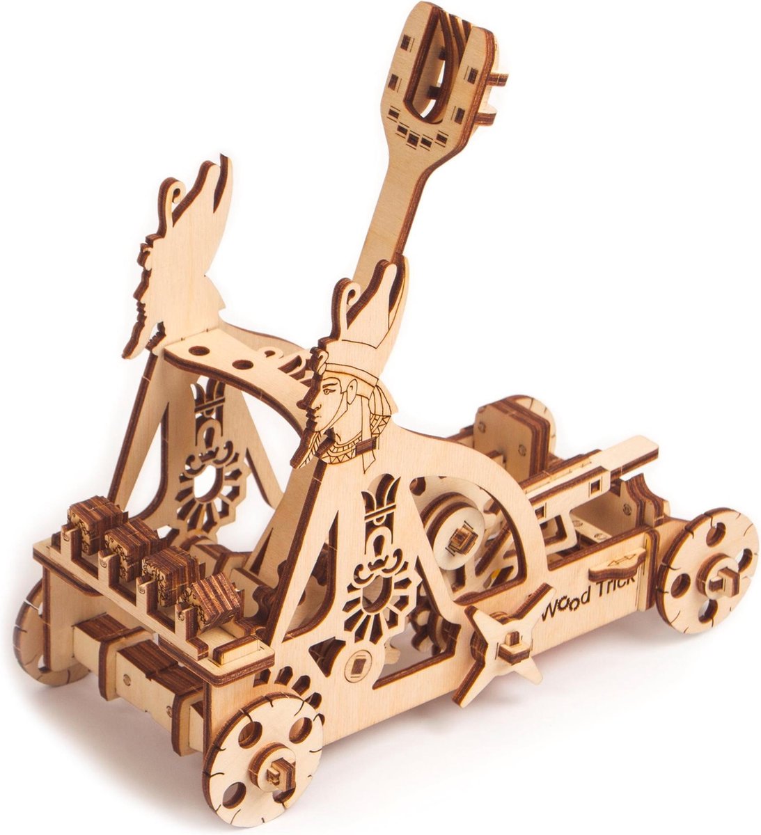 Wood Trick Katapult - Houten Modelbouw