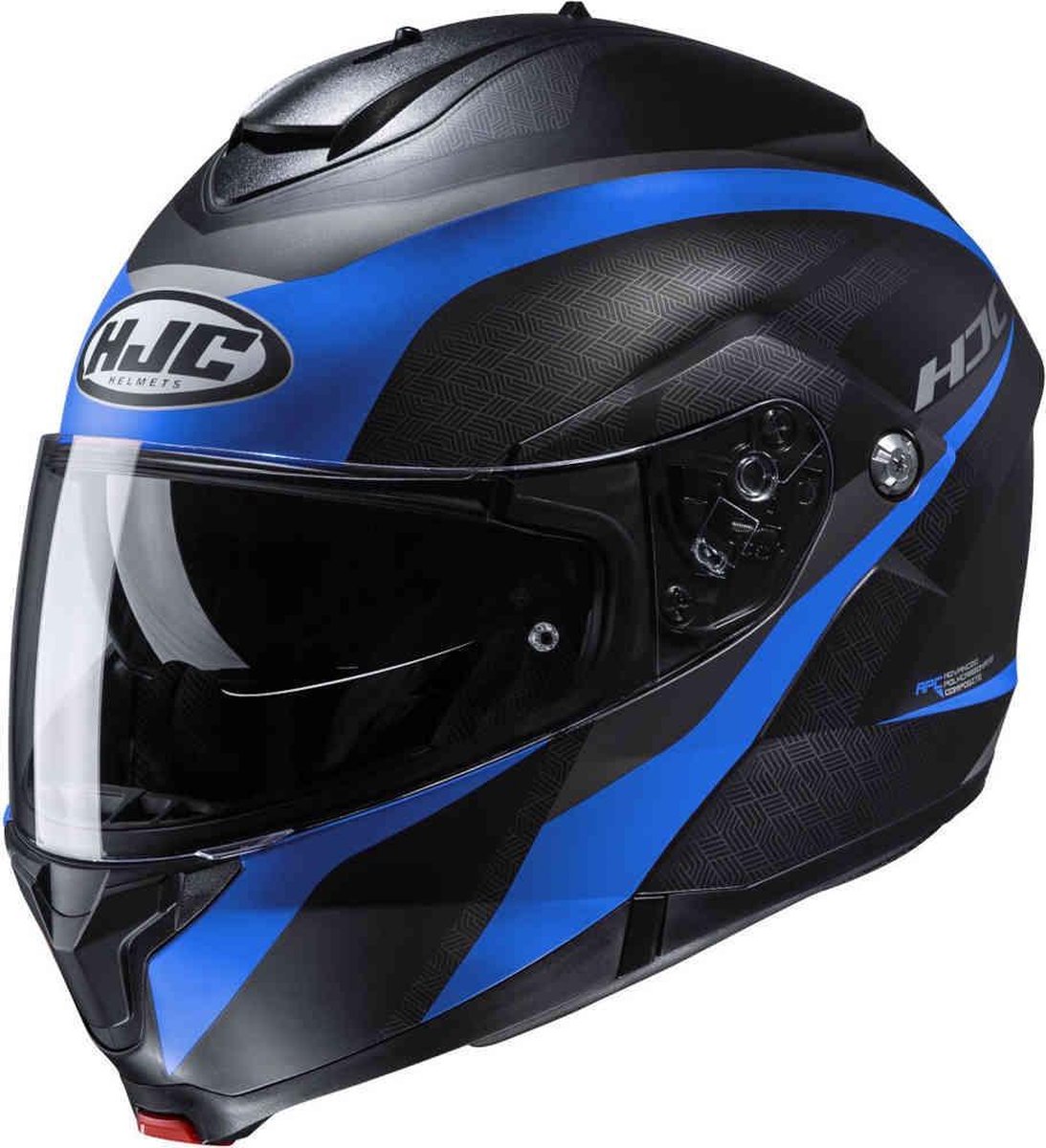 HJC C91 Taly - Mat Zwart / Blauw