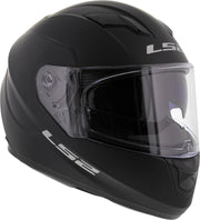 LS2 FF320 Stream mat zwart XXL Motorhelm Scooterhelm