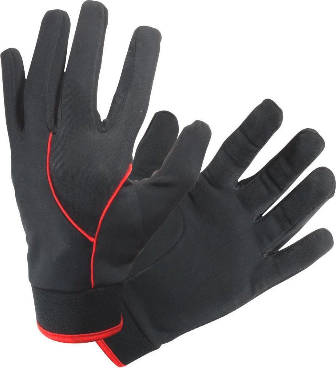 Atipick Hardloophandschoenen Reflectie Polyester Zwart Maat M