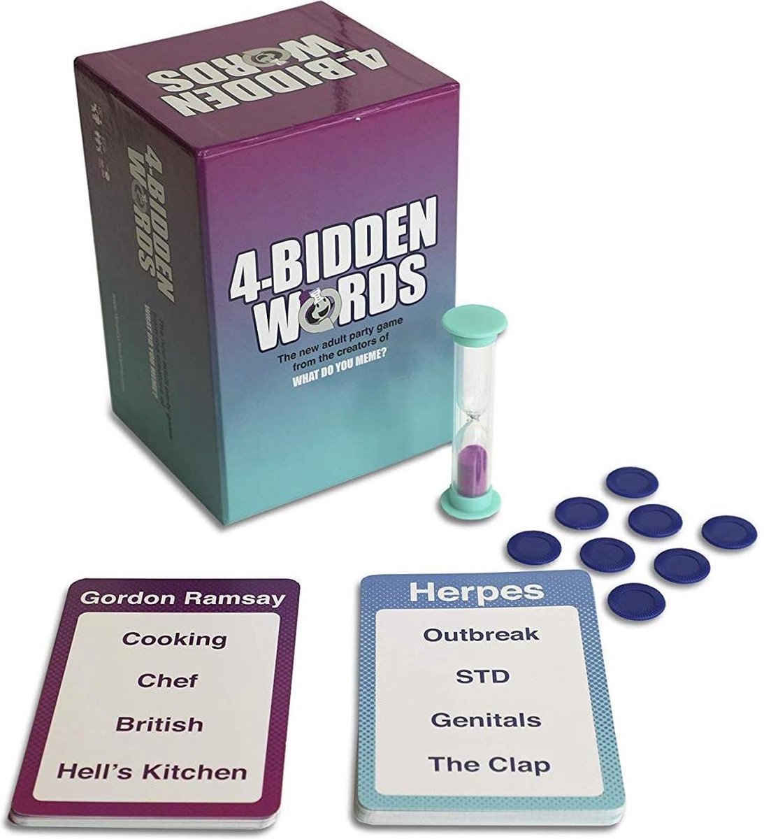4-Bidden Words Party Game