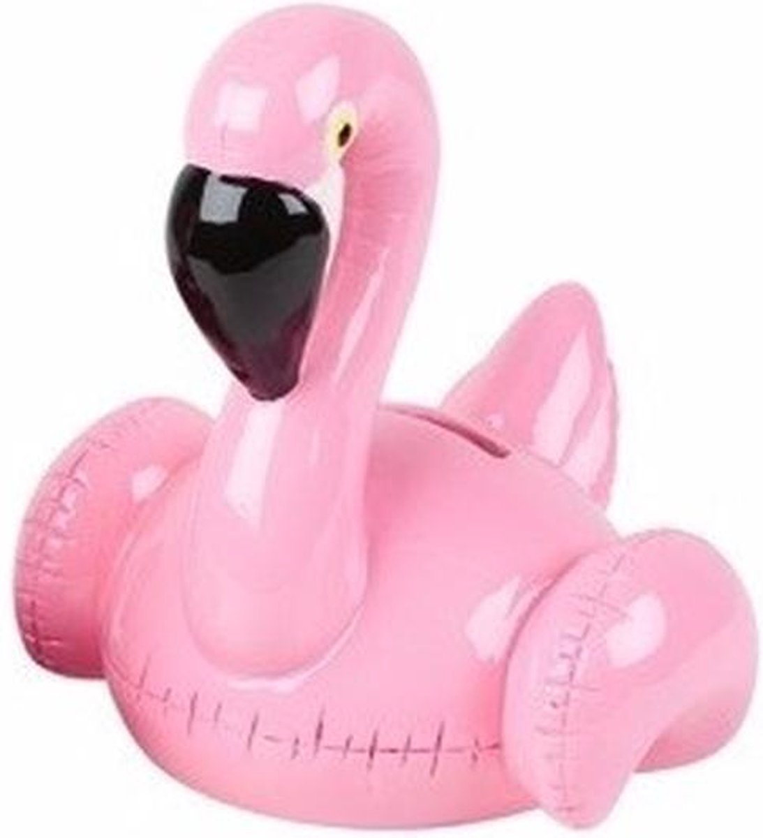 Spaarpot lichtroze flamingo 15 cm