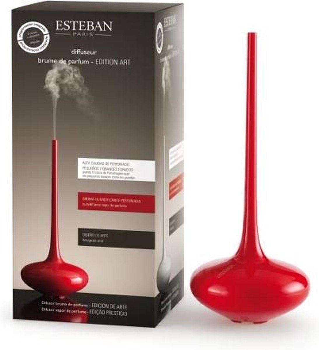 Esteban Mist Diffuser Editie Art Rood