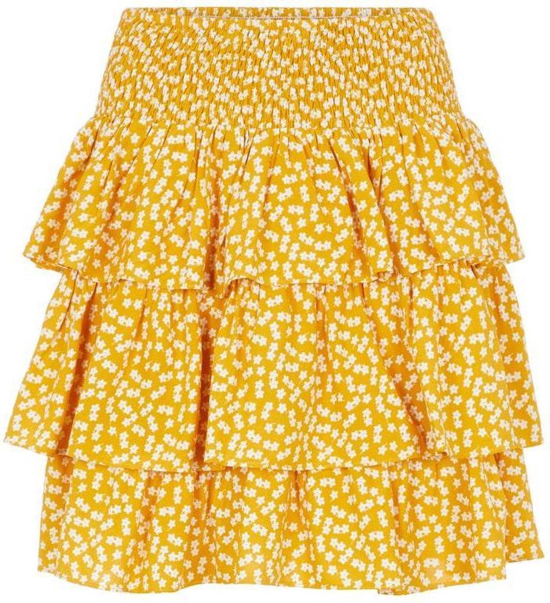 Objelise Mw Smock Skirt A Div 23034929 Maize/ditsy
