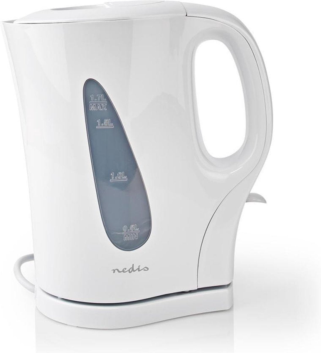 Waterkoker | 1.7 l | Kunststof | Wit | Droogkookbeveiliging