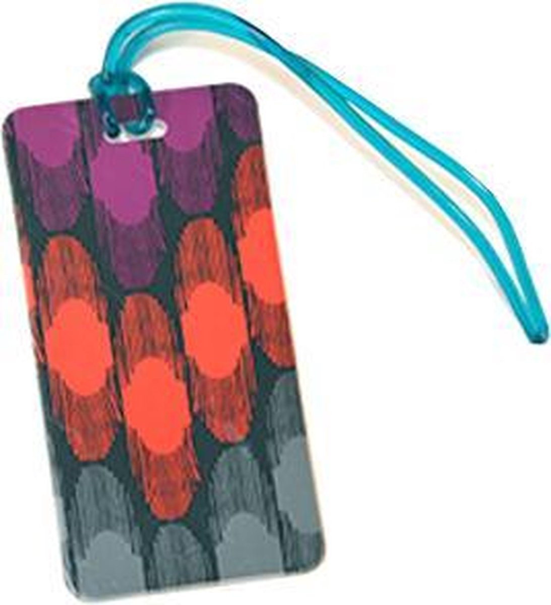 Kofferlabel / bagagelabel Spots met QR-code