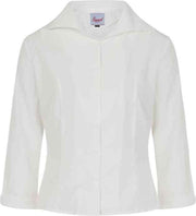 Dancing Days Blouse -XS- JANINE Wit