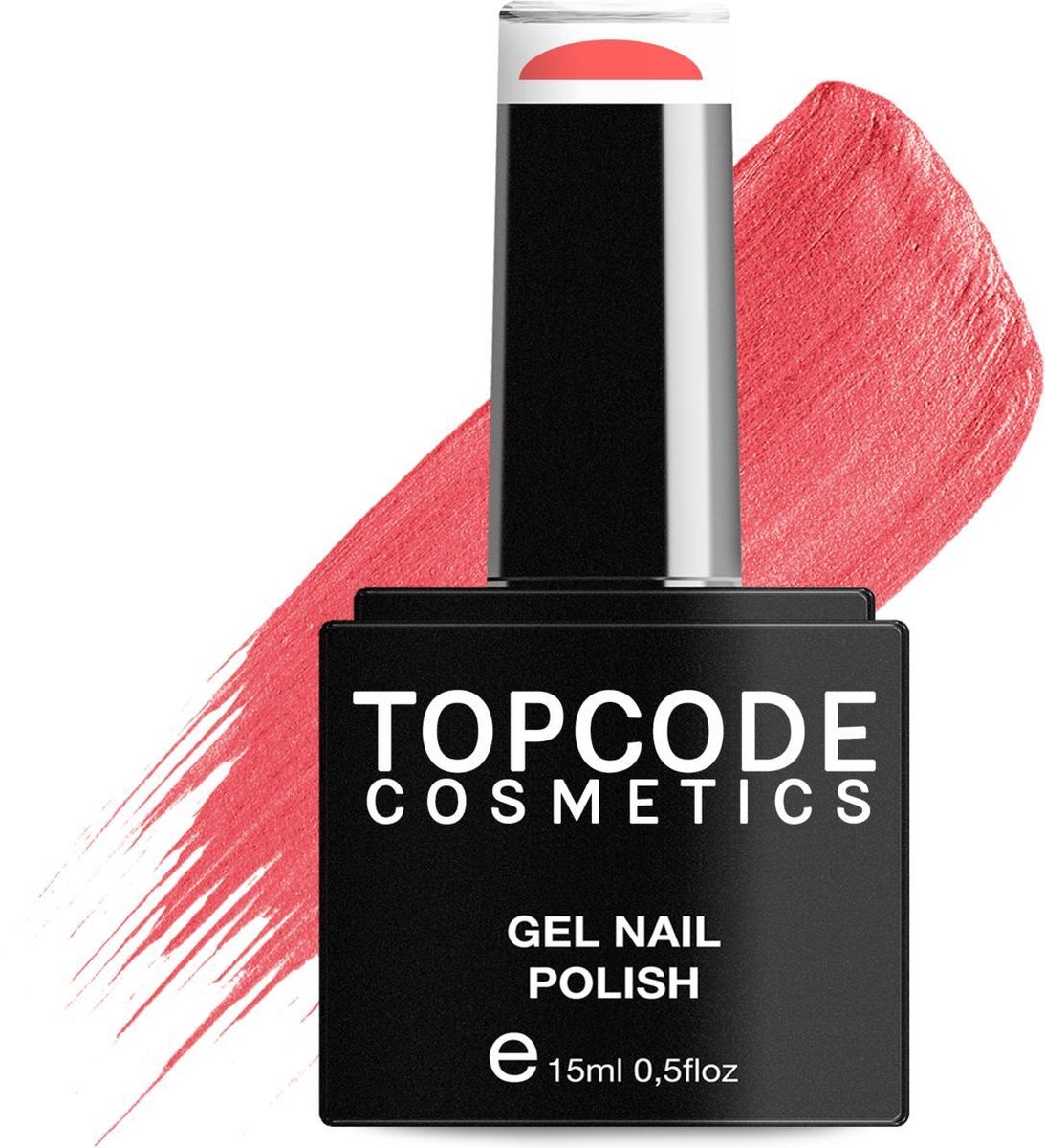 Gellak van TOPCODE Cosmetics - Light Coral - #MCRE69 - 15 ml - Gel nagellak