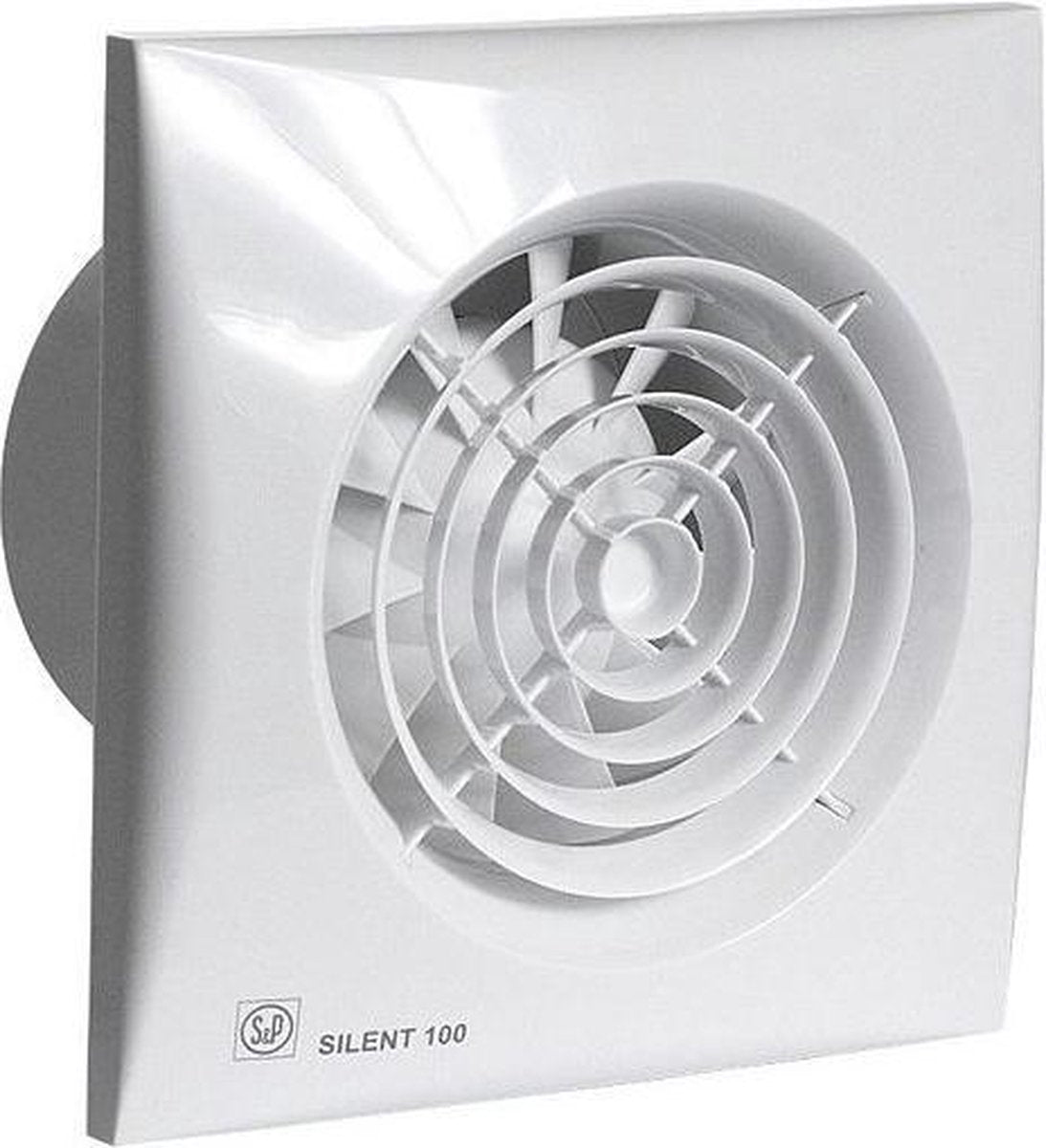 Soler & Palau beluchter Silent 100 CHZ wit