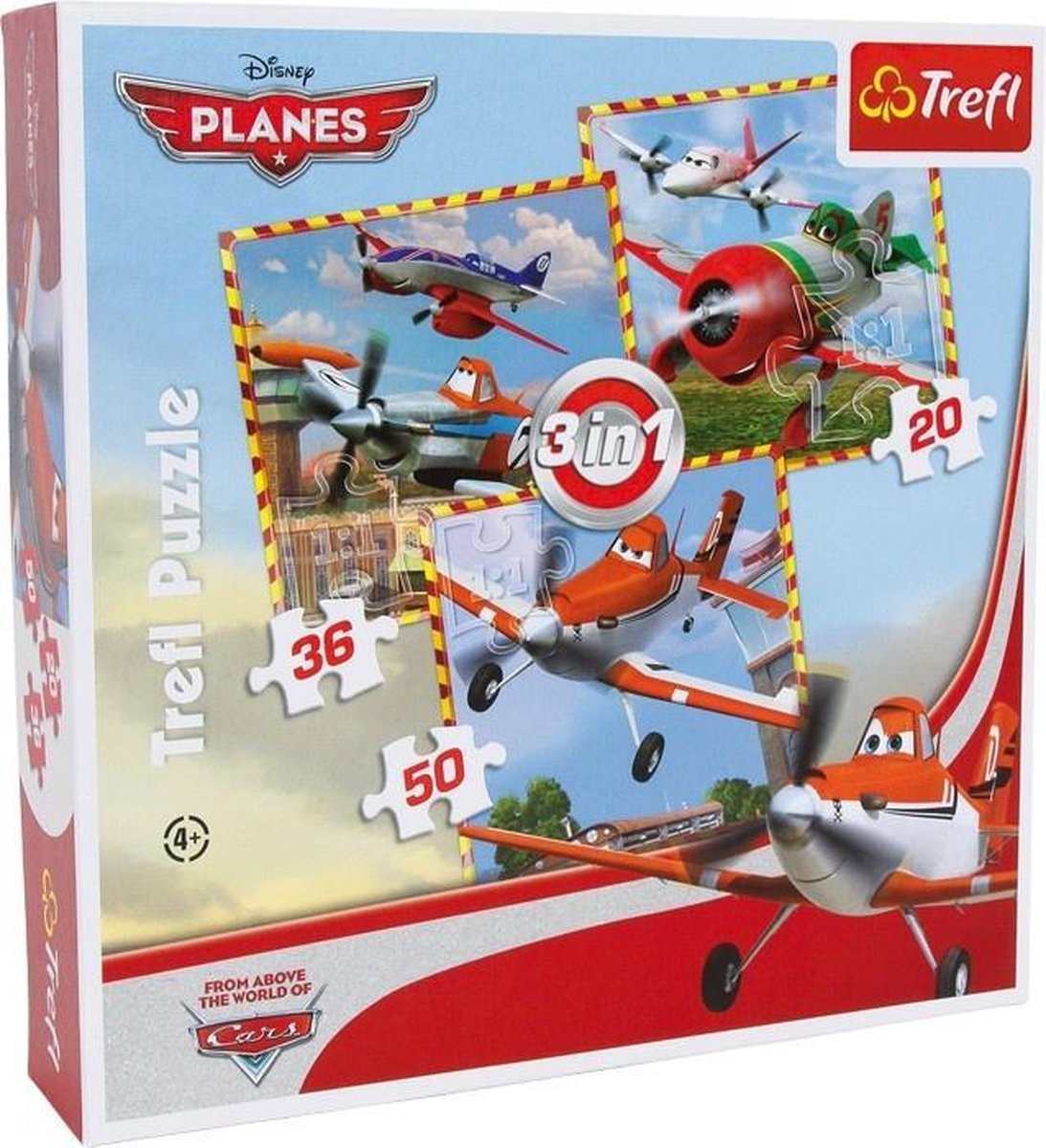Trefl Puzzel Planes 3 In 1