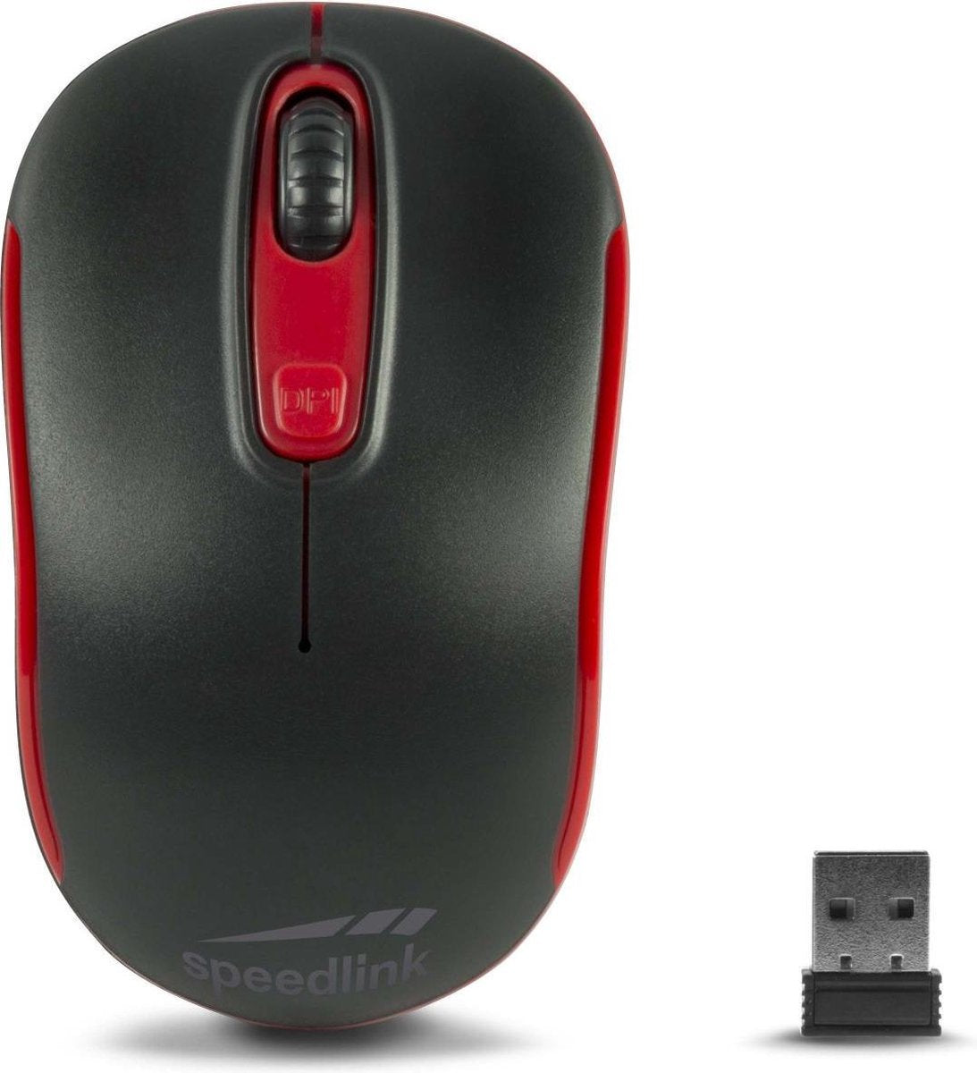 Speedlink CEPTICA - Draadloze USB muis - Zwart / Rood