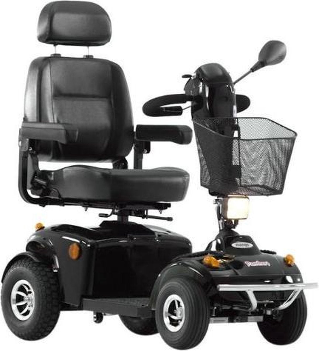 Panther 4S - Scootmobiel - Accu - Zwart - Opvouwbaar