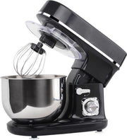 BluMill Keukenmixer - Foodprocessor - 1300 watt - 6 Snelheden - 5 liter – Incl. Accessoires - Zwart