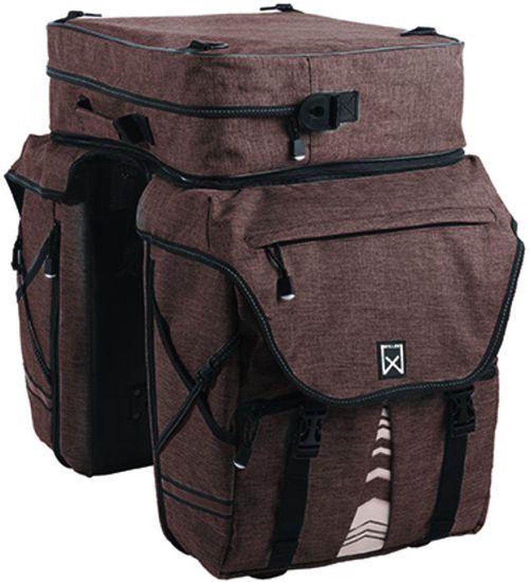 Bagagetas XL 1200 serie 65 liter Bruin