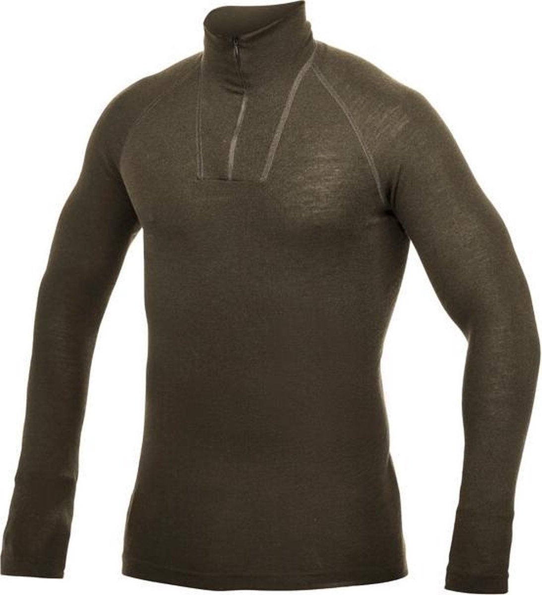 Merino Base Layer Zip Turtleneck Lite