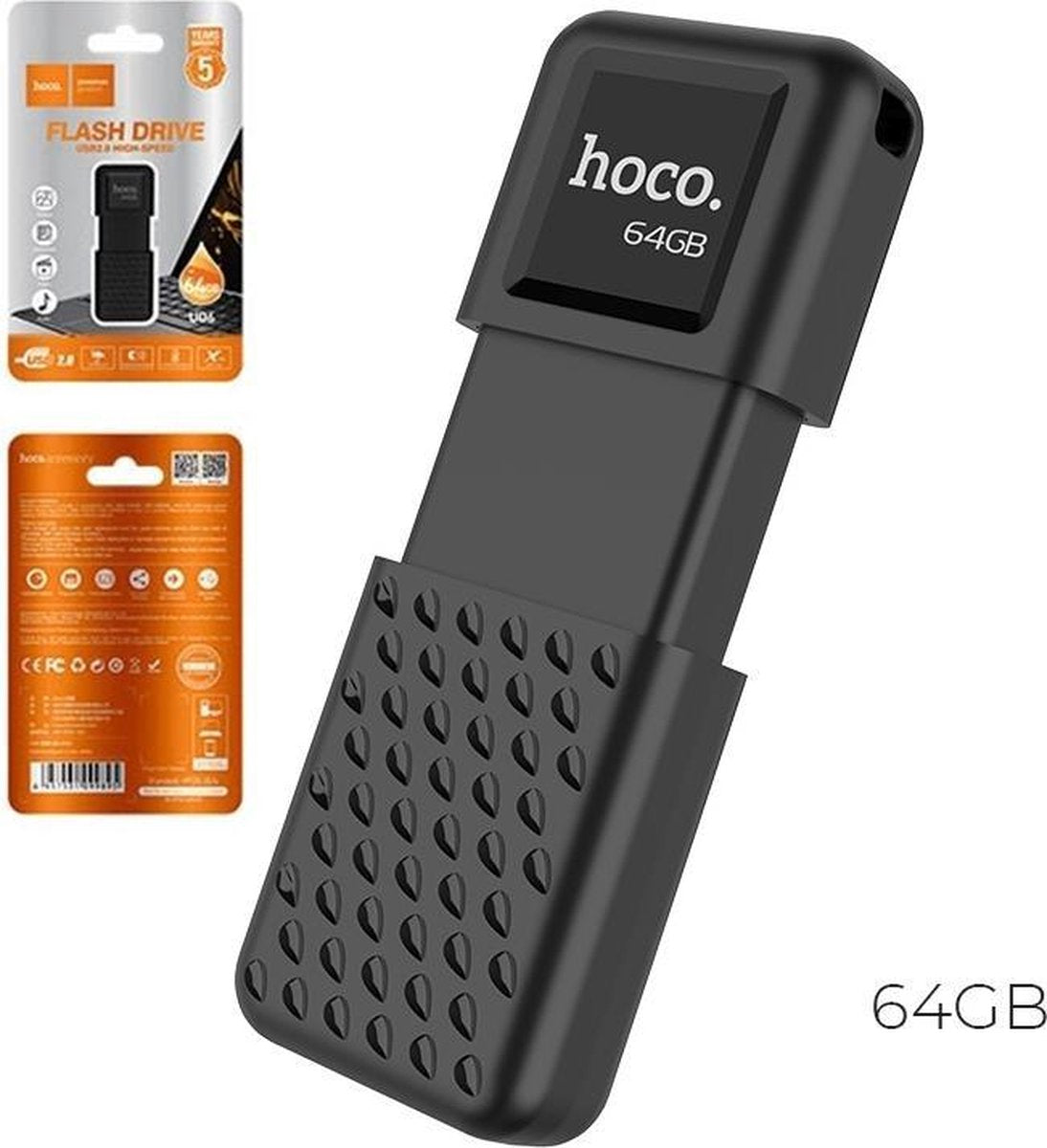 64GB Hoco Premium UD6 USB flash disk drive Intelligent 2.0