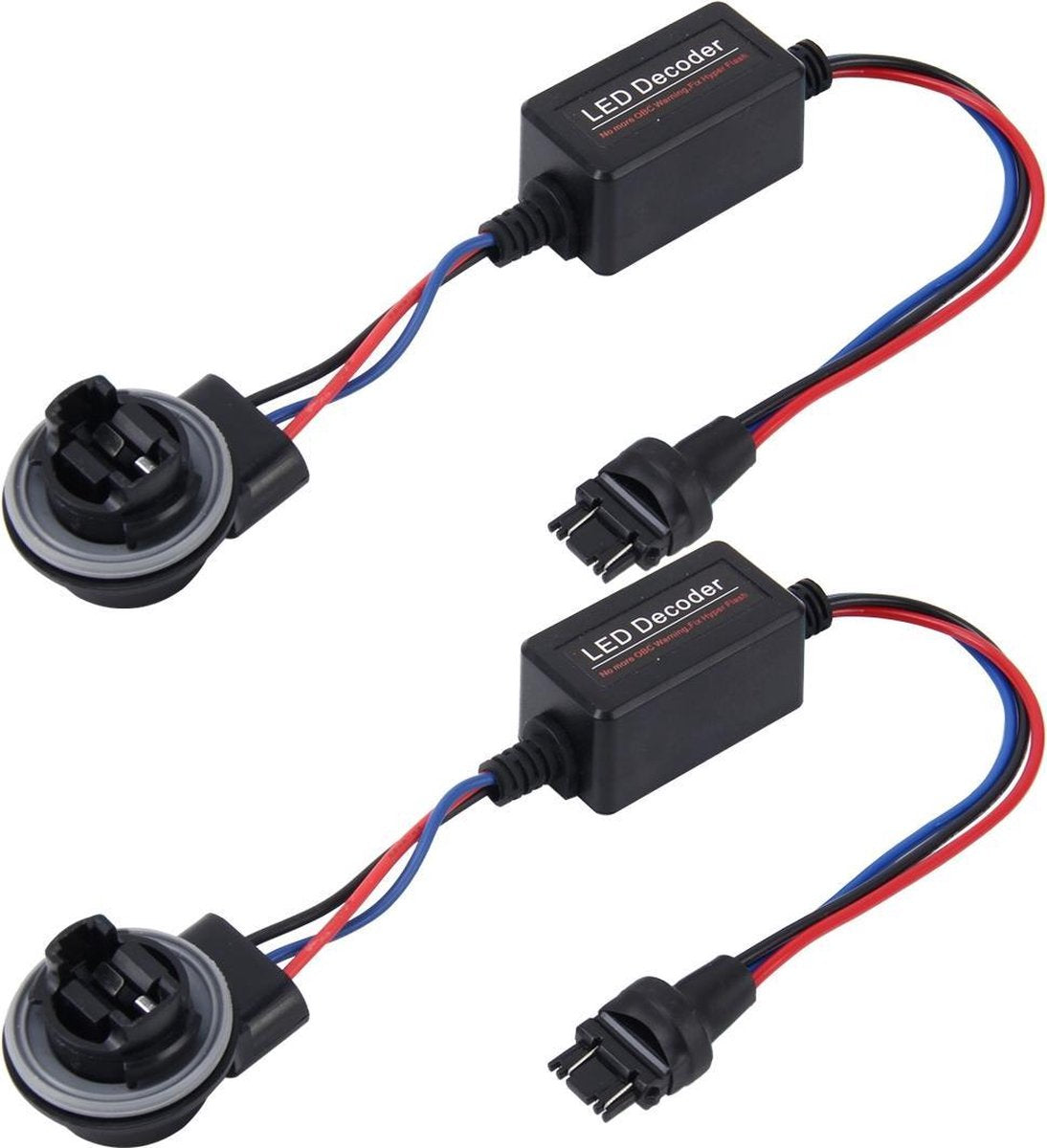 2 stuks 3157 Auto Auto Canbus Waarschuwing Foutloze decoderadapter