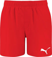 PUMA zwemshort basic mid rood - XL