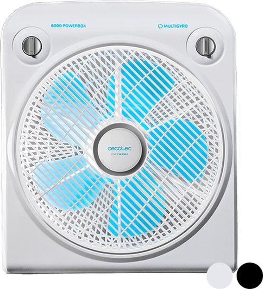 Cecotec Forcesilence 6000 powerbox vloerventilator 50 W (Wit)