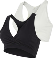 MAMA.LICIOUS MLCROSSY BRA 2-PACK NF O. A. NOOS Dames Beha - Maat M/L