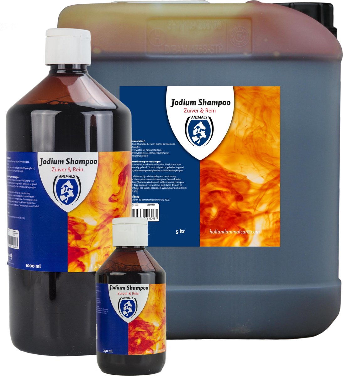 Jodium shampoo - 75mg/ml povidonjood 250ML