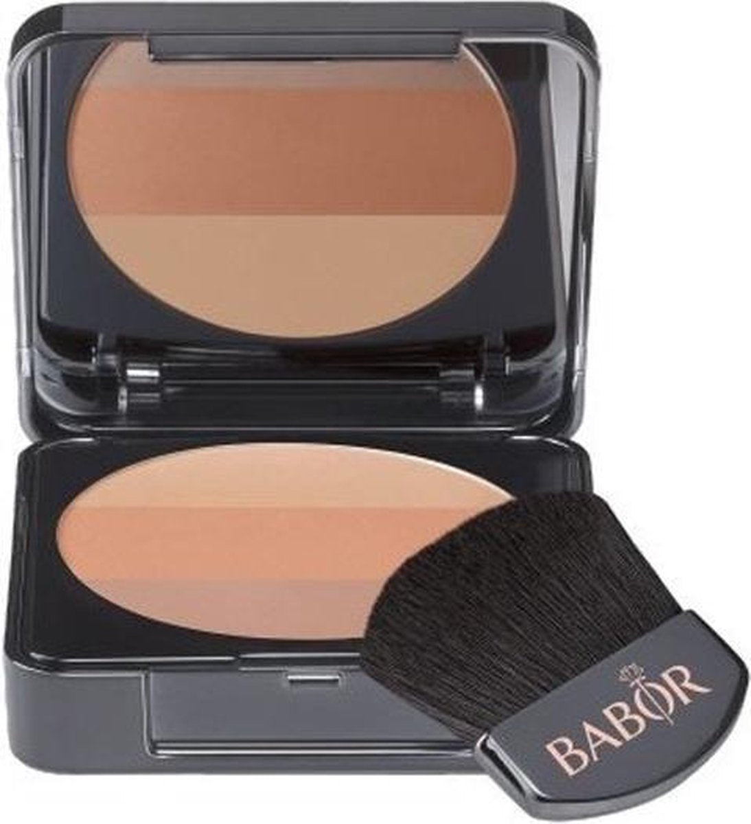 BABOR Face Make-up Tri-Colour Blush Compact Poeder Bronze