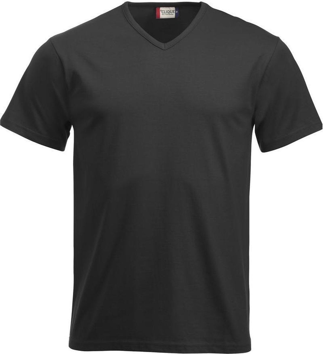 5 pack Clique Fashion-T V-neck Zwart maat S