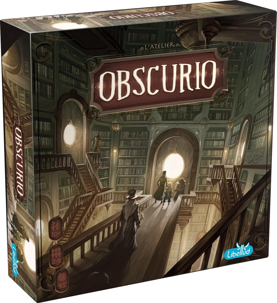 Obscurio: Ontsnap uit de magische bibliotheek - Bordspel