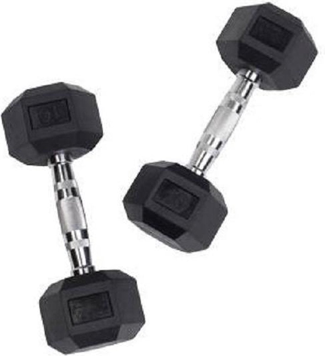 Body-Solid Hexagon Rubber Dumbbell set (Gewicht: 16 kg)