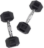 Body-Solid Hexagon Rubber Dumbbell set (Gewicht: 16 kg)