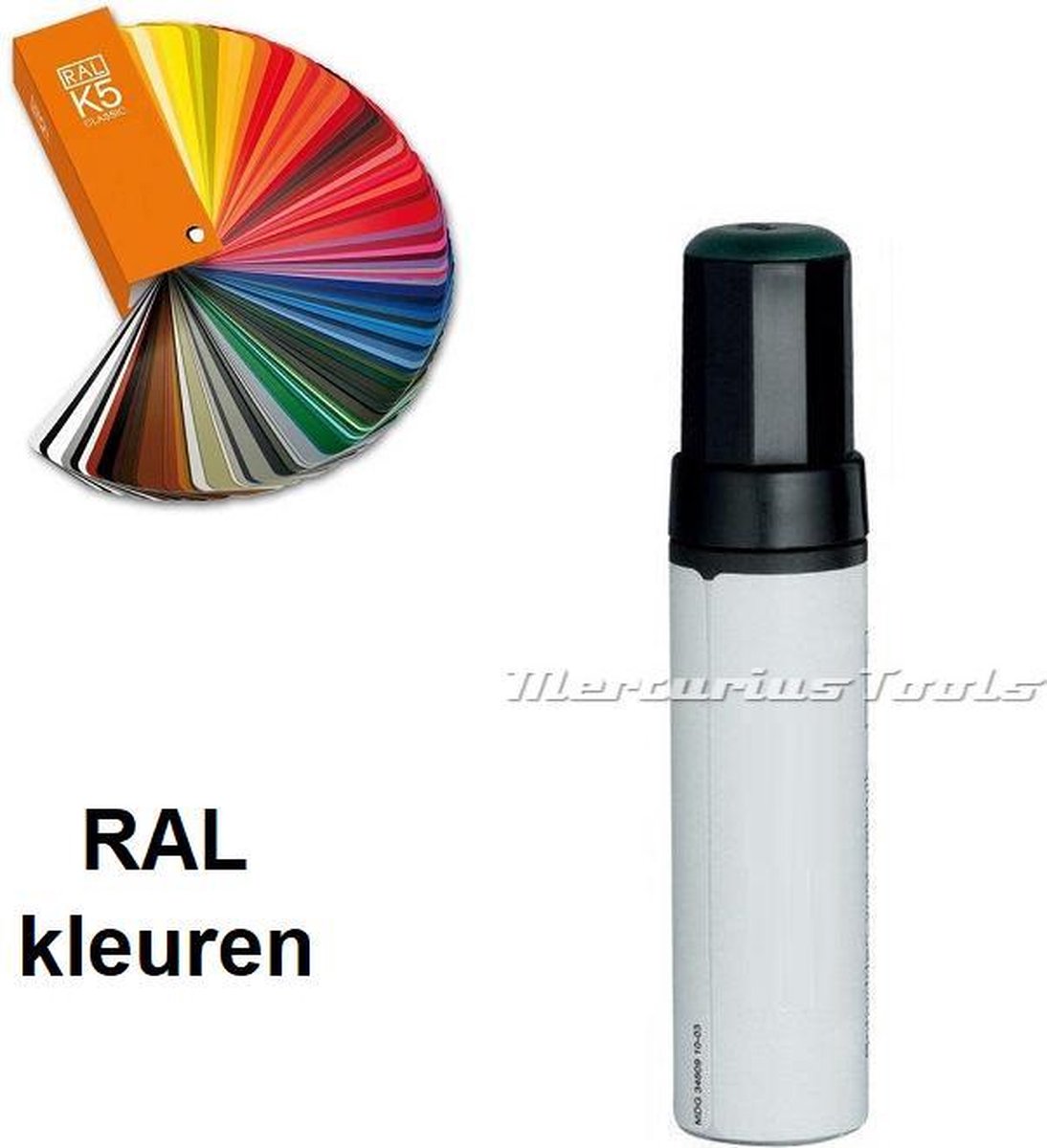 RAL 9001 Creme Wit professionele lak in lakstift 12ml