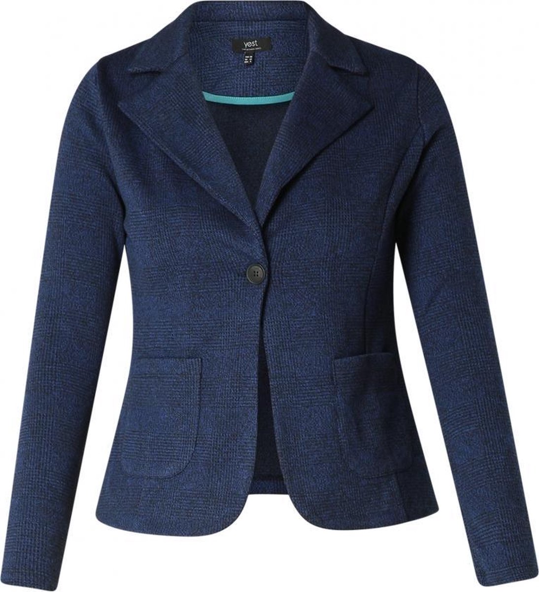 YEST Calleigh Blazer - Night Blue - maat 48