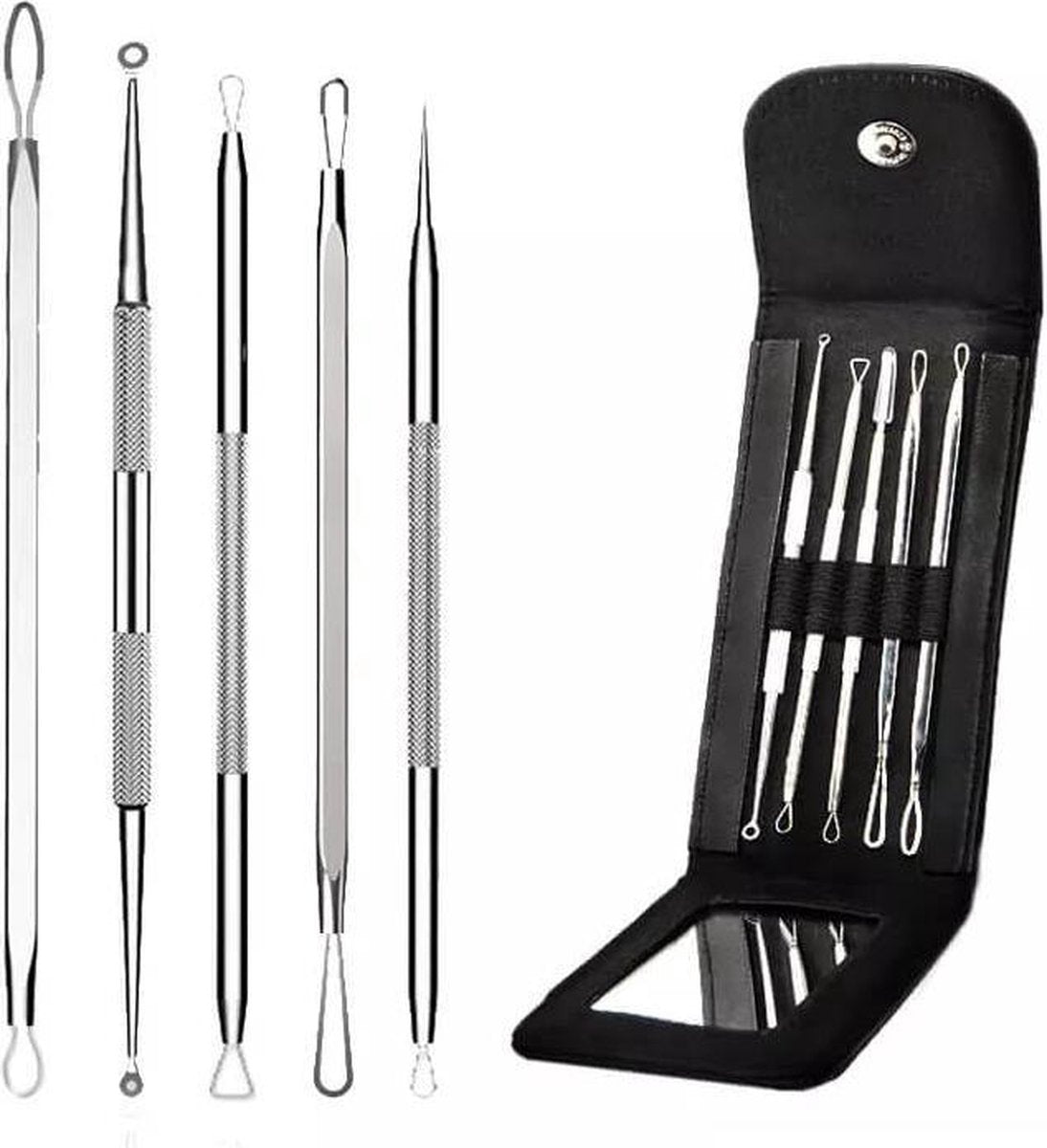 5 in 1 Blackhead Remover Comedonenlepel Kit