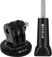 Tripod Mount + Schroef Lang Set voor Gopro en Andere Actiecamera's | Zwart / Black