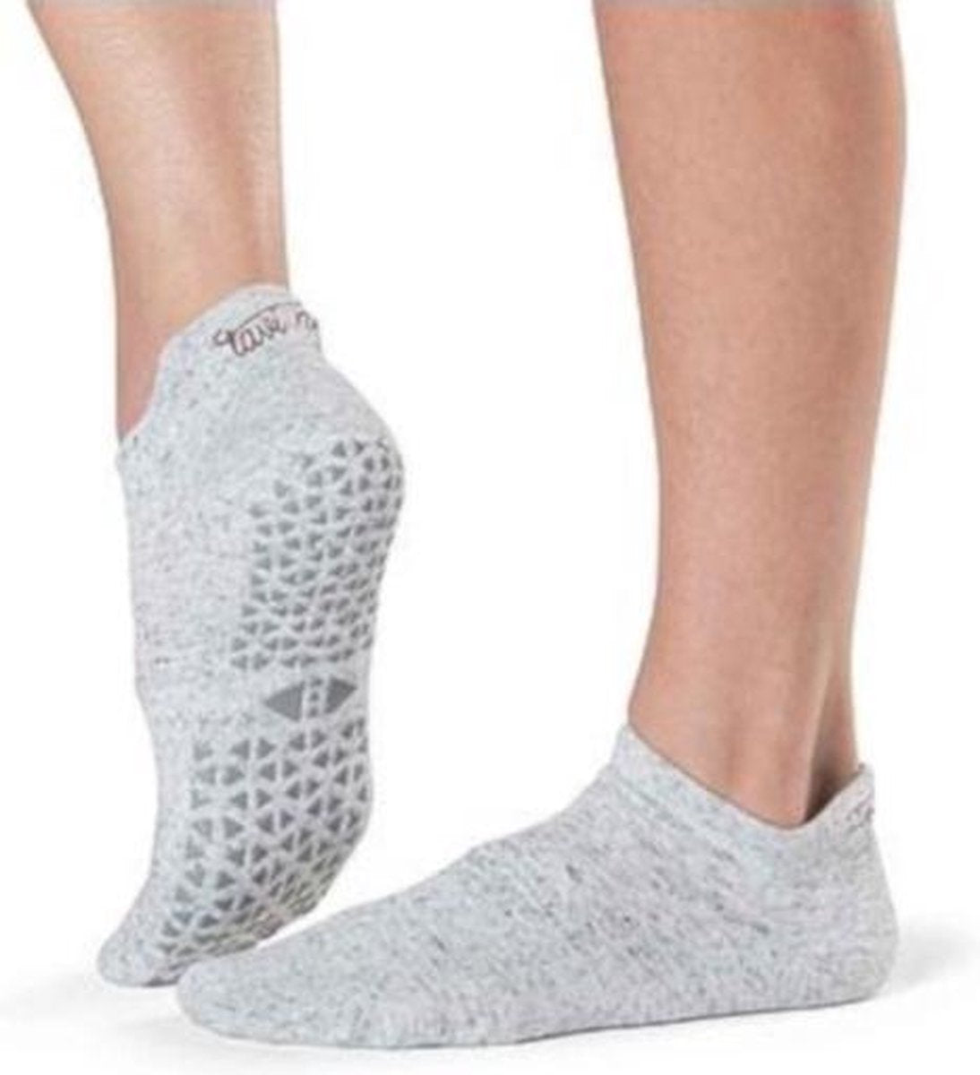 Fitness-mad Yogasokken Tavi Savvy Katoen/siliconen Grijs Maat 40-43