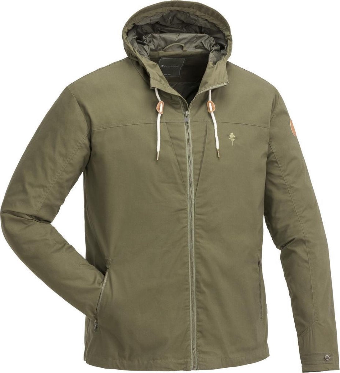 Pinewood Varnamo Light Jacket - H. Olive (5795) - Outdoorjas - Gevoerd