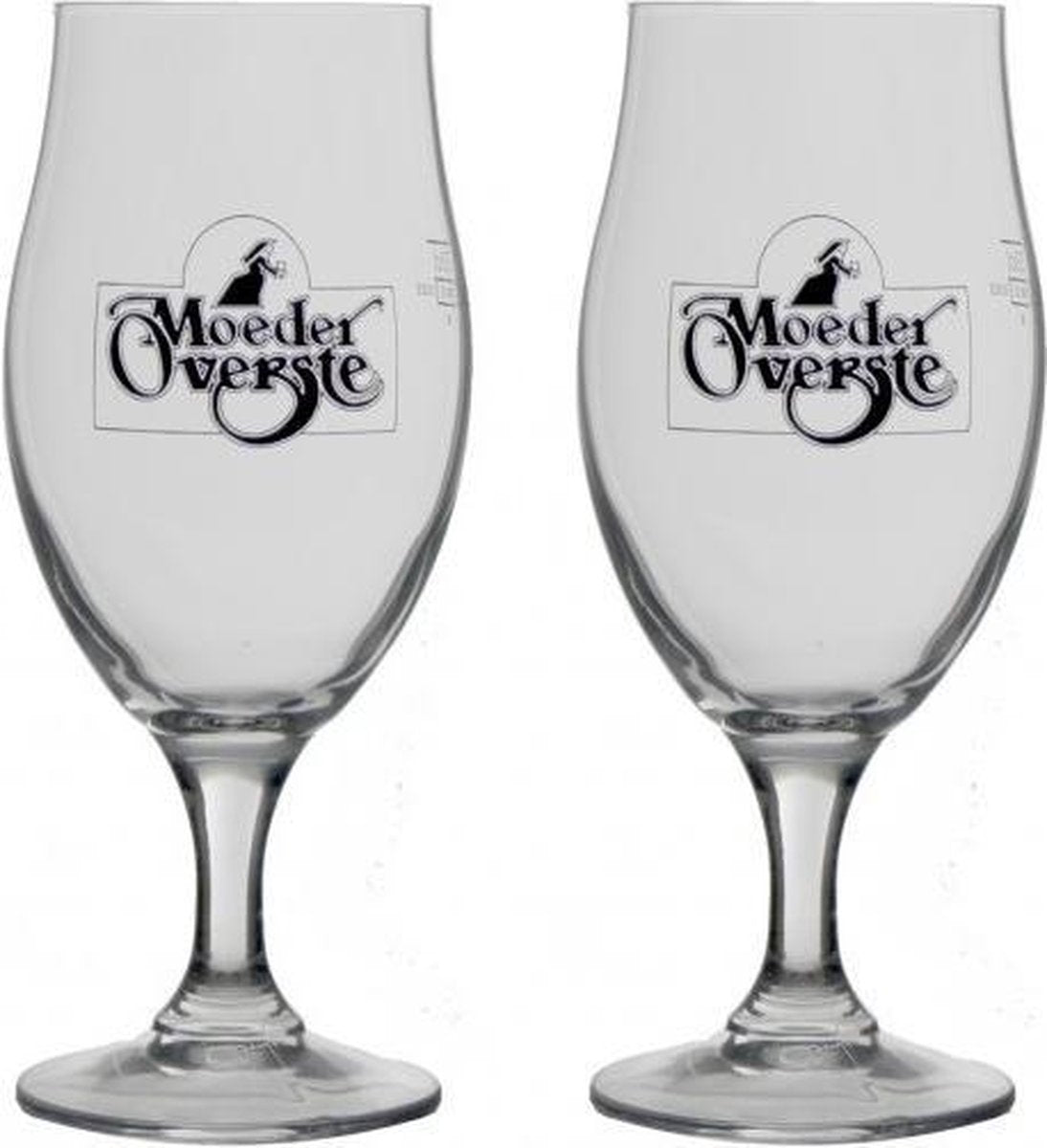 Bierglazen Moeder Overste bier glas 2 stuk bierglas