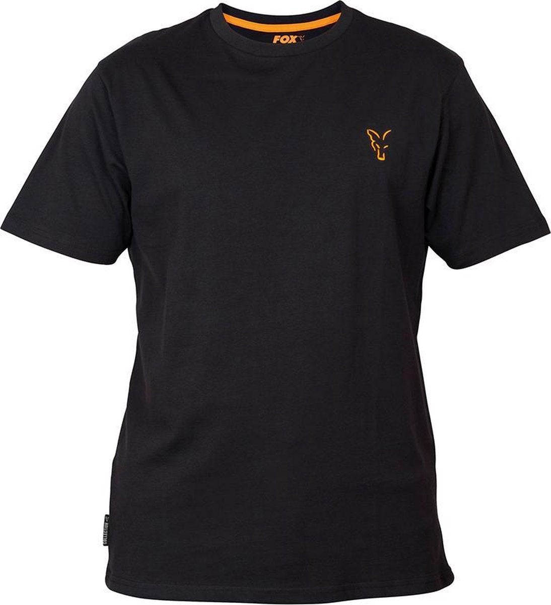 Fox - Collection Black/Orange | T-Shirt | Maat L - Zwart