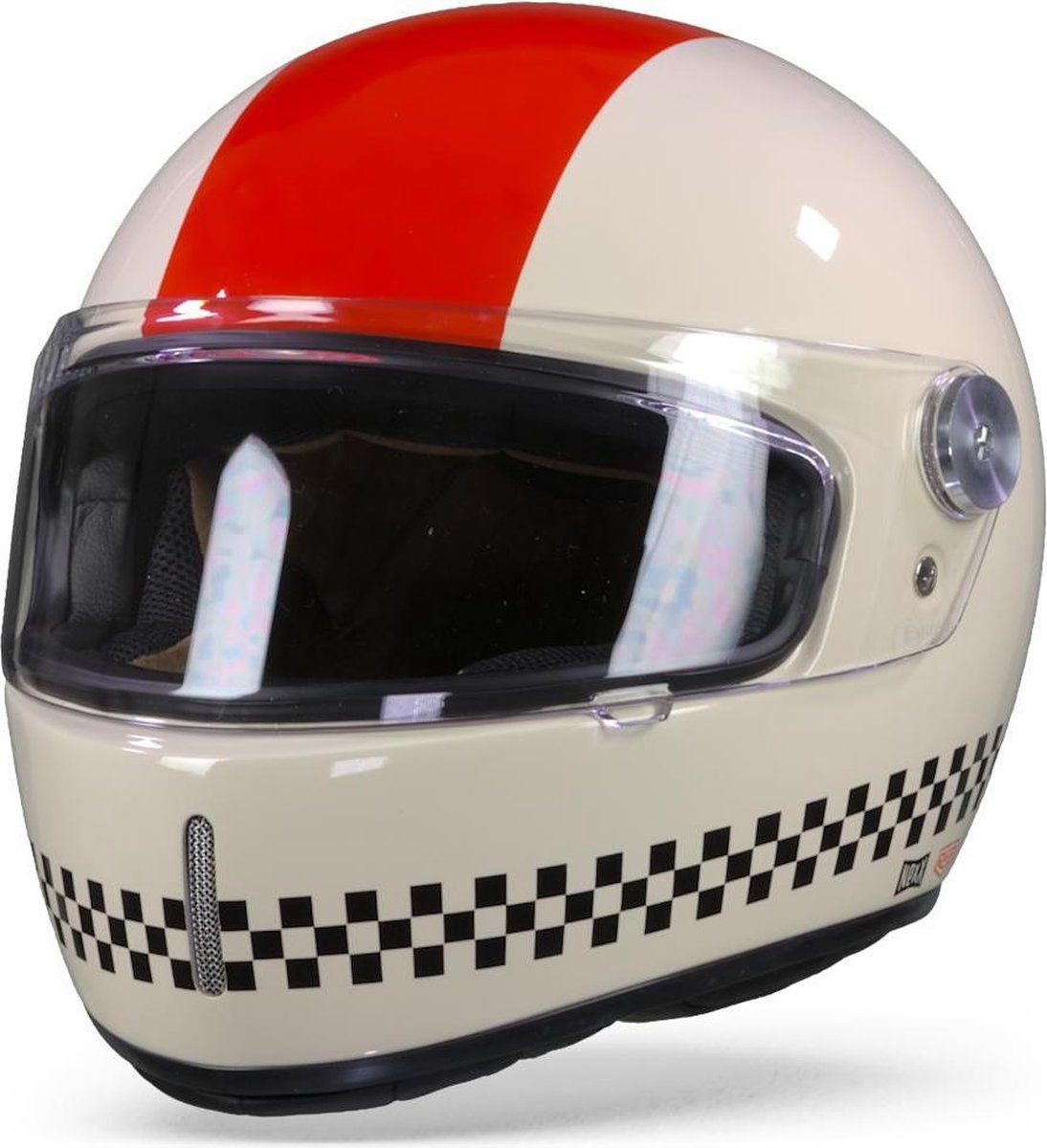 Nexx X.G100 R Finish Line Cream Red L