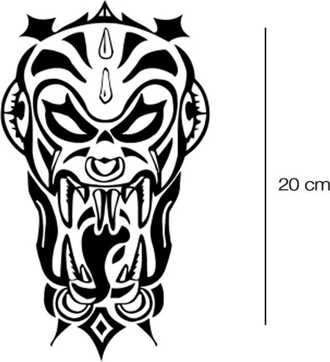 Demon Tribal Neptattoo