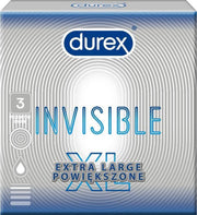 Durex - Invisible Extra Large Condoms Enlarged 3Pcs