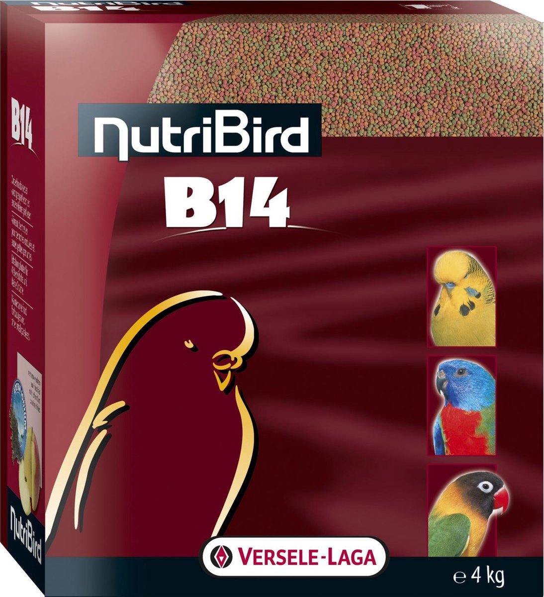 Nutribird B14 Onderhoudsvoeder Vogelvoer - Binnenvogelvoer - 4 kg