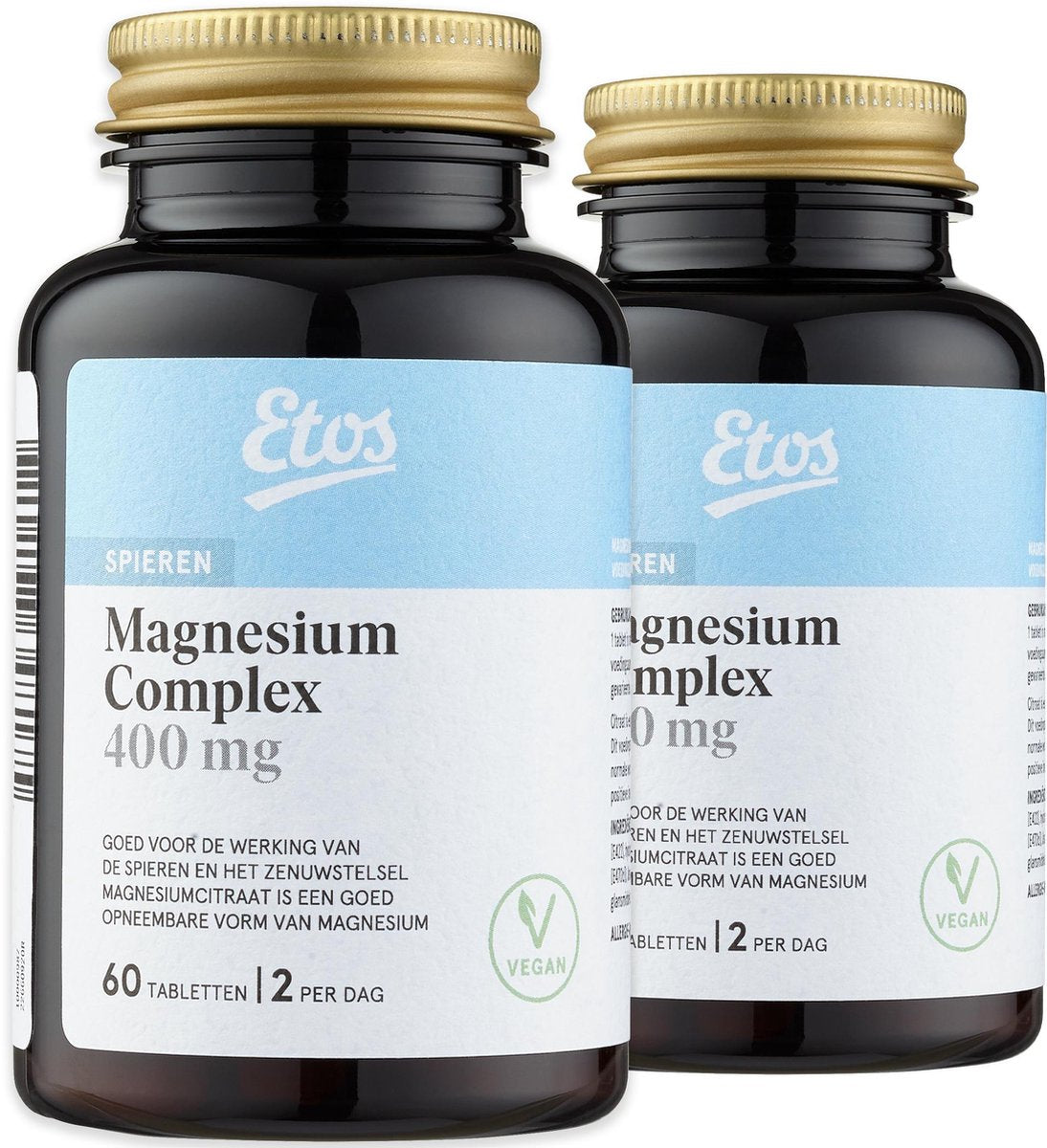 Etos Magnesium Complex 400mg - 120 tabletten (2 x 60)