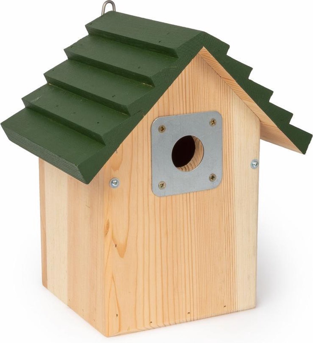 Wildbird Nestkast Vail Met Beschermplaatje - Broeden - 23x18x27 cm Groen